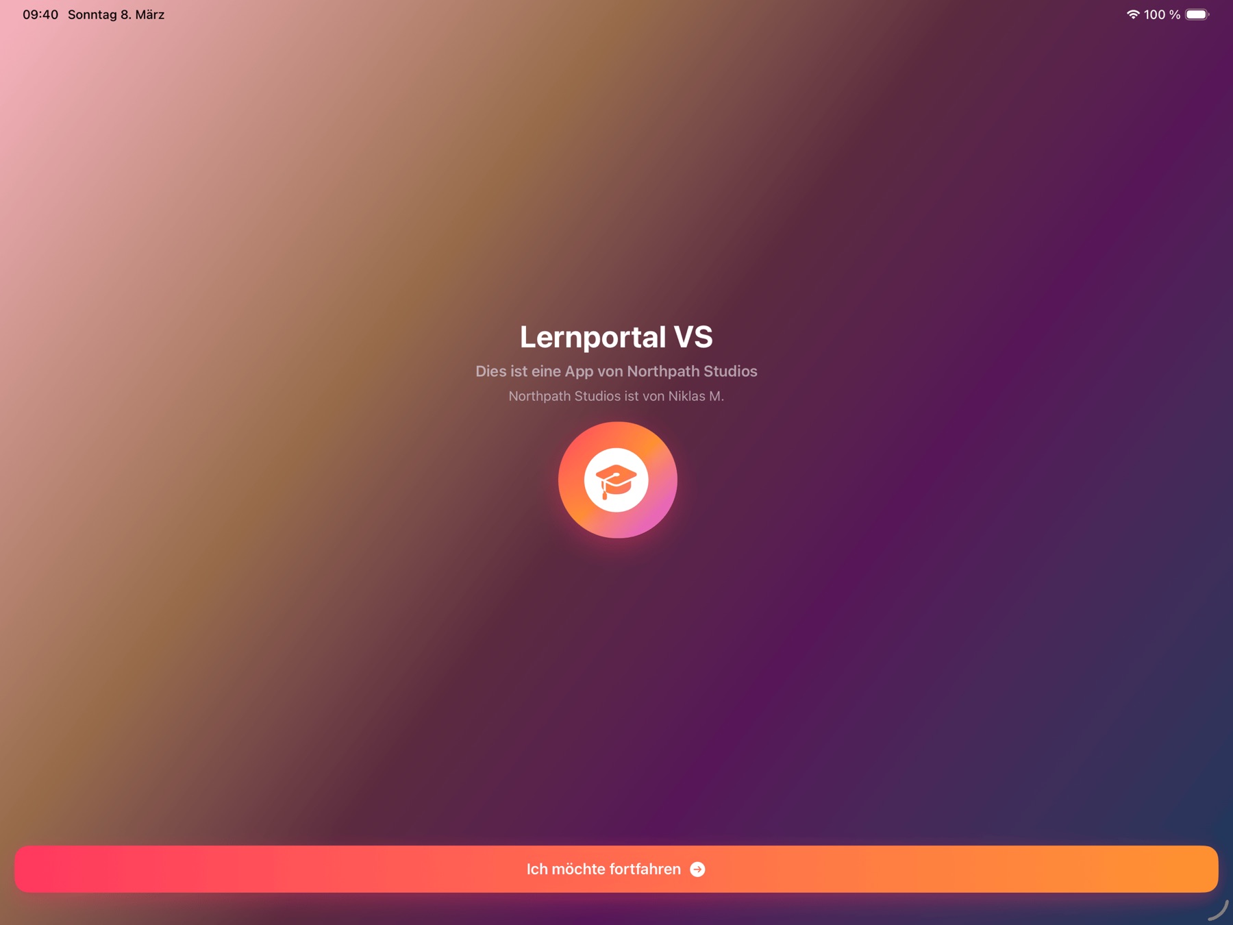 Präsentation von Lernportal VS auf mehreren Apple Geräten